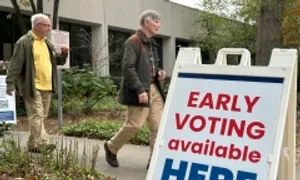 Người Mỹ bỏ phiếu sớm cao chưa từng thấy ở bang chiến trường Georgia